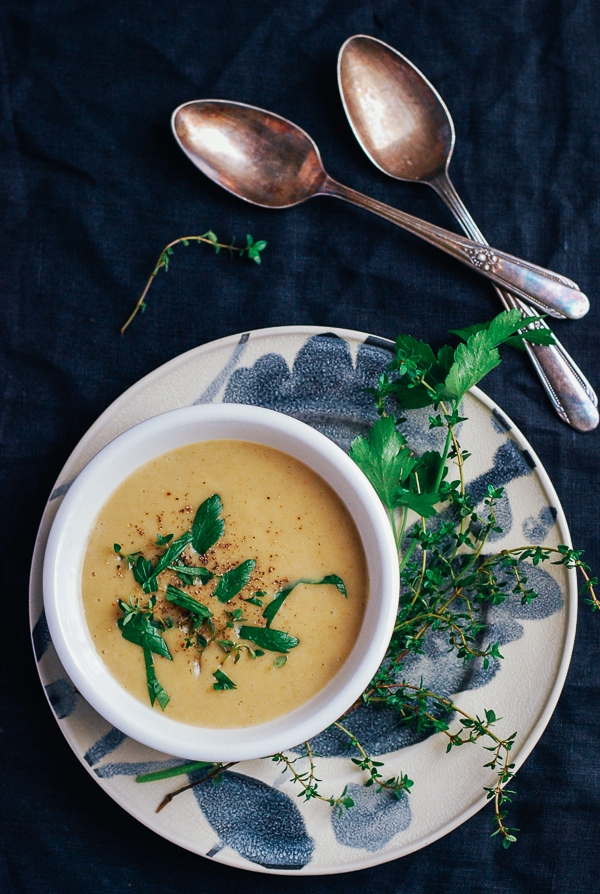garlic soup // brooklyn supper